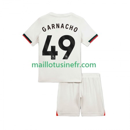 Maillot de Foot Chelsea Alejandro Garnacho 49 Extérieur 2025-26 - Enfant